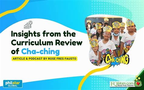 Insights from the curriculum review of Cha.